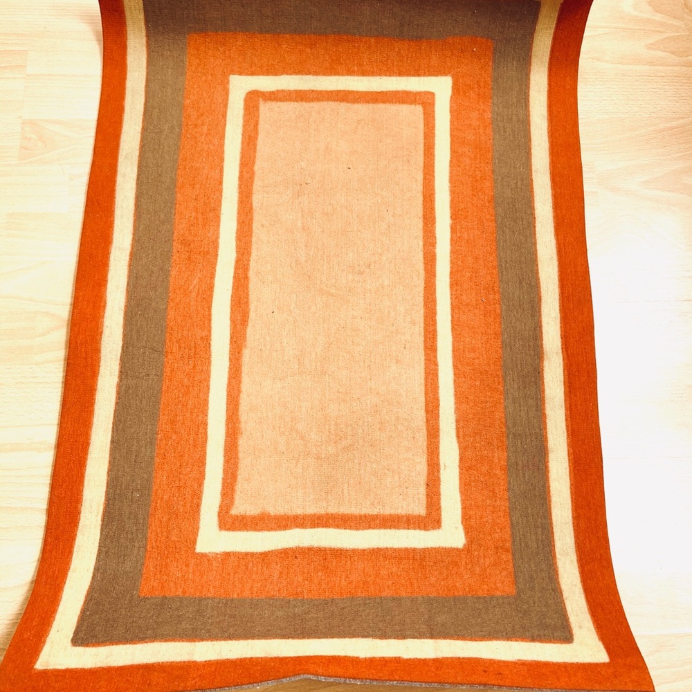 Create&Barrel Fall color Felt Doormat